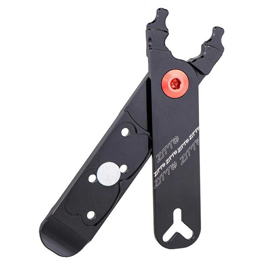 ZTTO MSKQ 4-in-1 Bicycle Chain Link Remover Aluminum Alloy Tire Prying Valve Core Removal Tool ZTTO MSKQ 4-in-1 Bicycle Chain Link Remover Aluminum Alloy Tire Prying Valve Core Removal Tool